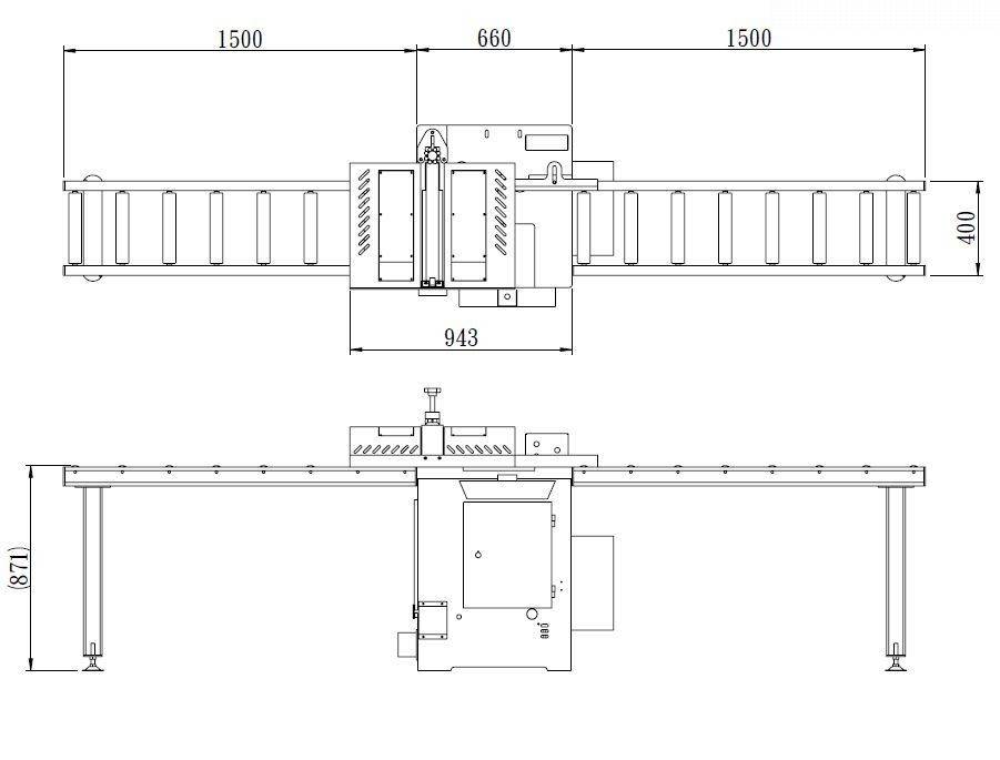 Fierastrau circular pentru retezat Cutmax 450